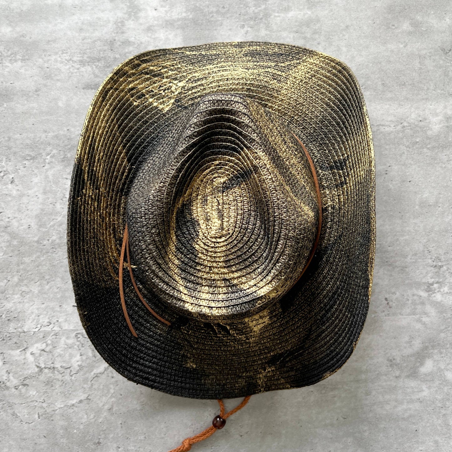 N.Y.M.F. by Co Marbled Straw Cowboy Hat