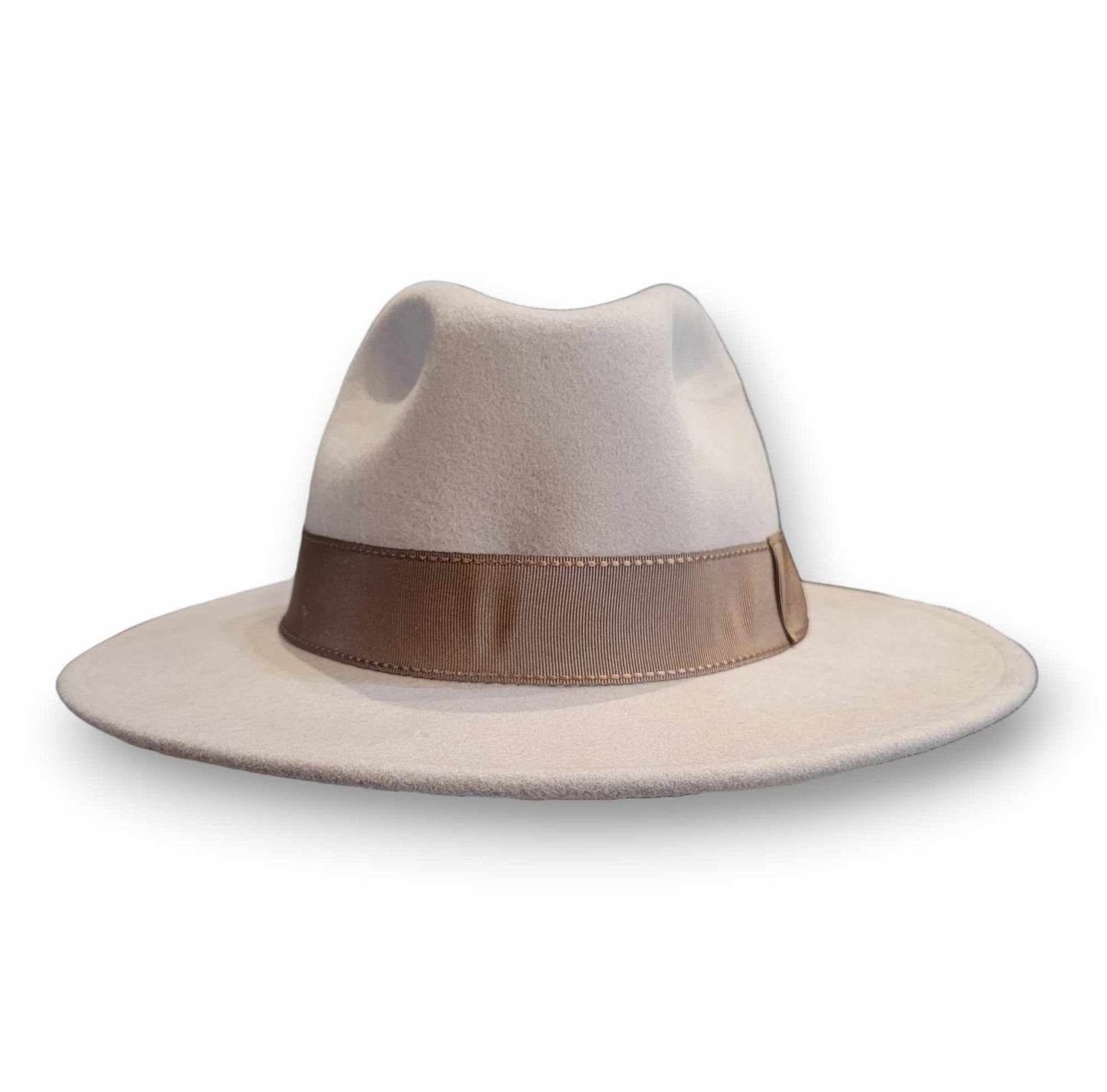 Stefeno Miguel Flat Brim Fedora