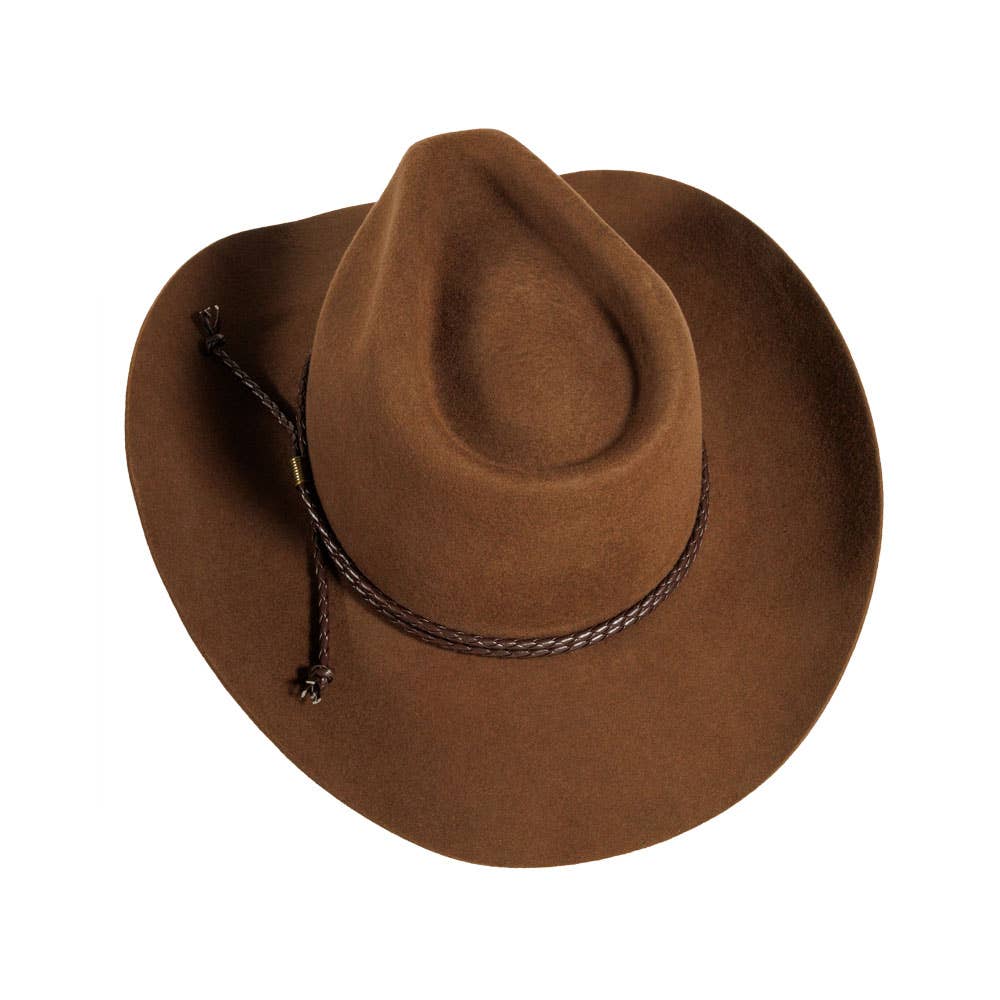 American Hat Makers Sequoia Wool Felt Western Hat