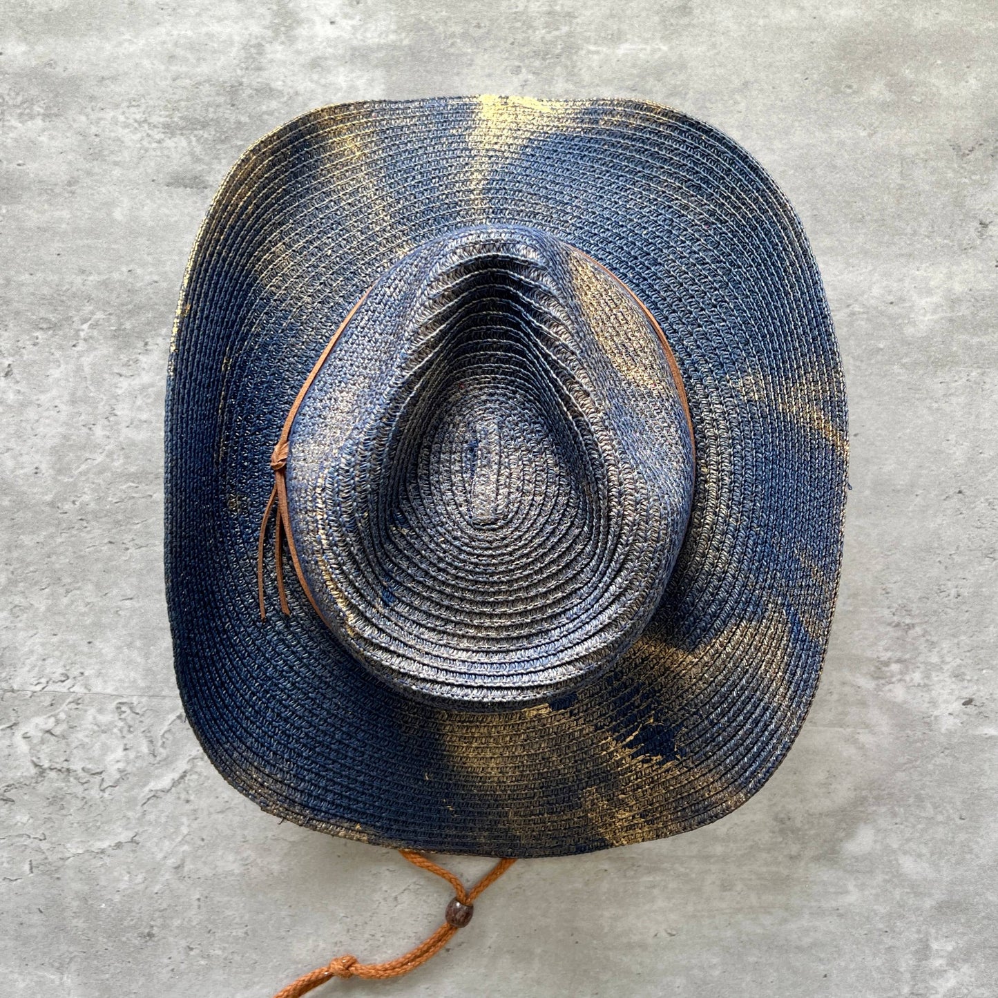 N.Y.M.F. by Co Marbled Straw Cowboy Hat