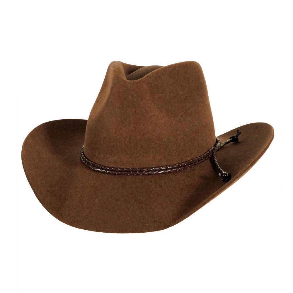 American Hat Makers Sequoia Wool Felt Western Hat