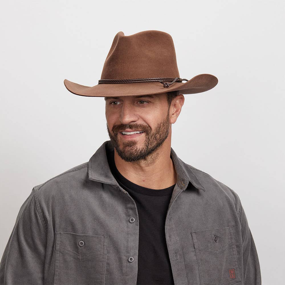 American Hat Makers Sequoia Wool Felt Western Hat