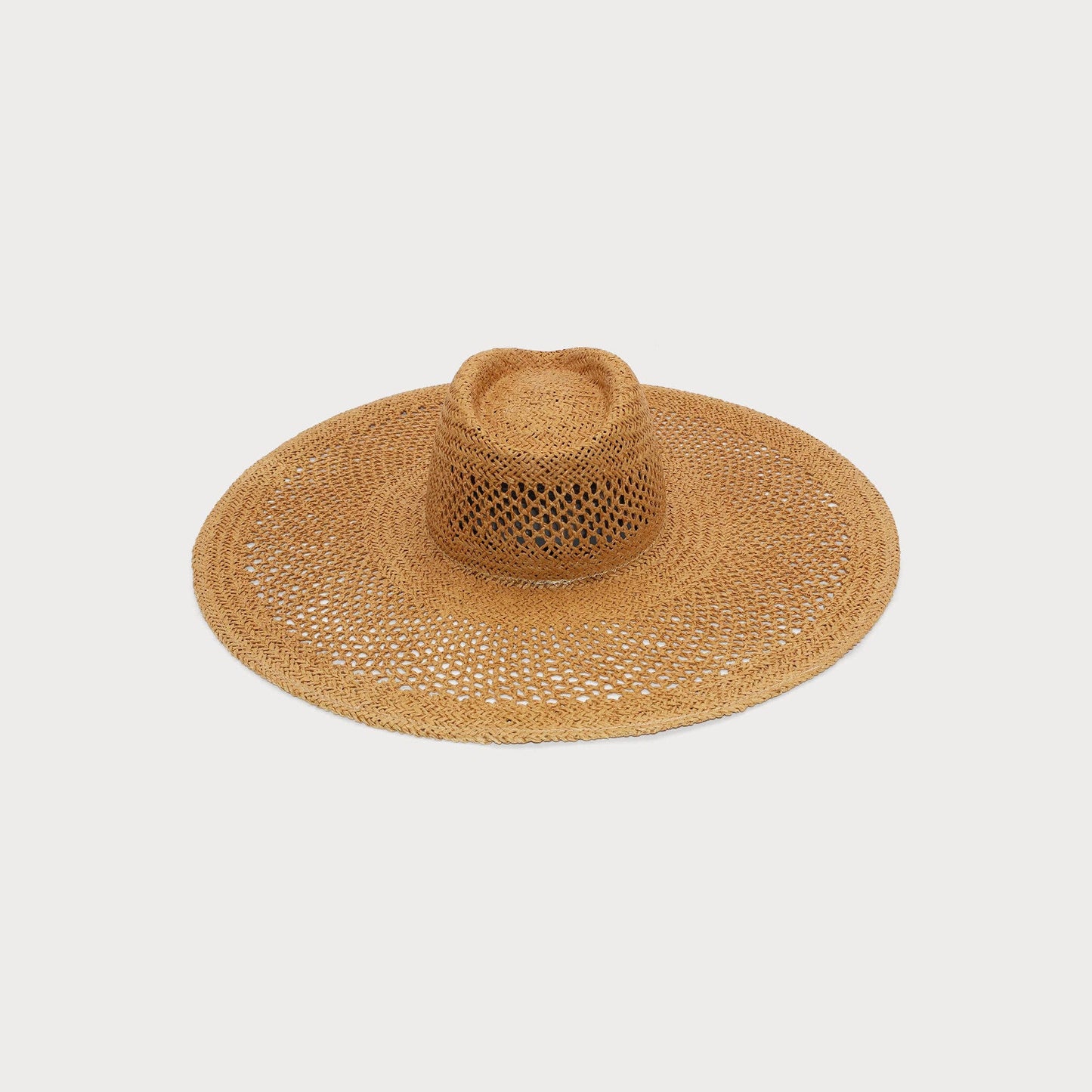 Ace of Something Atrani Wide-Brim Fedora in Hazel
