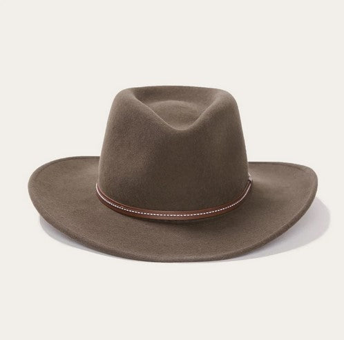 Stetson Gallatin Crushable Wool Hat - Sage