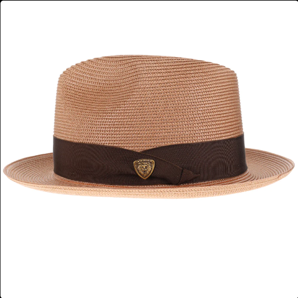 Dobbs Rosebud Milan Straw Fedora Hat