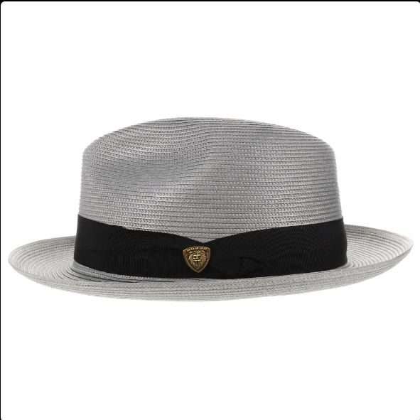 Dobbs Rosebud Milan Straw Fedora Hat