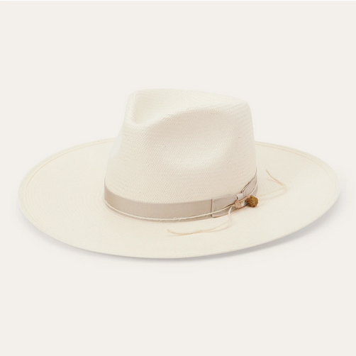 Stetson JW Marshall Straw Flat Brim