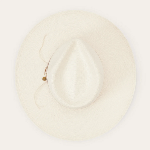Stetson JW Marshall Straw Flat Brim