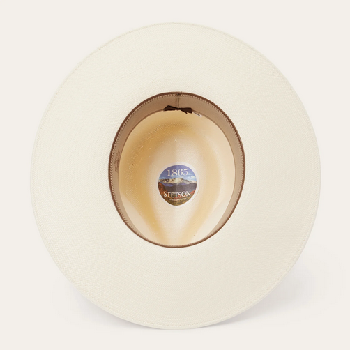Stetson JW Marshall Straw Flat Brim