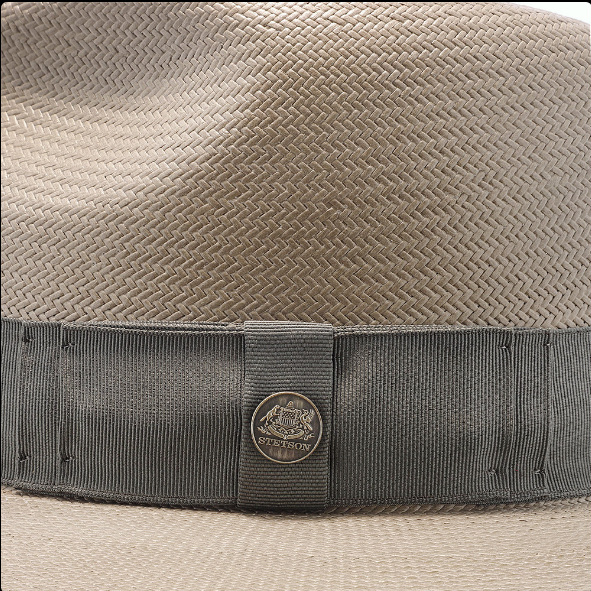 Stetson Tri-City Shantung Straw Fedora
