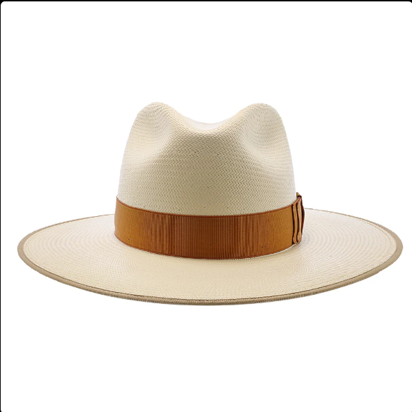 Stetson Tri-City Shantung Straw Fedora