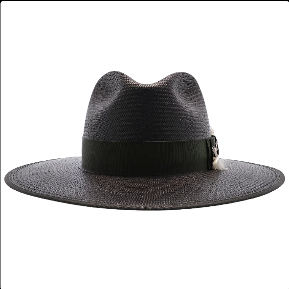 Stetson Tri-City Shantung Straw Fedora