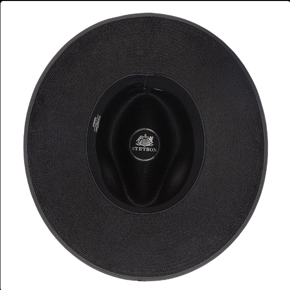 Stetson Tri-City Shantung Straw Fedora