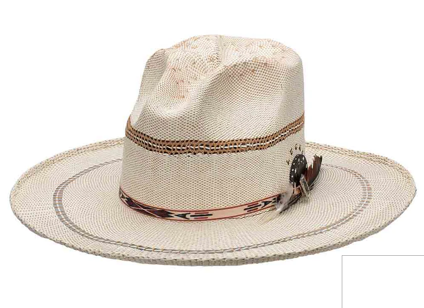 Biltmore Royal Flush Bangora Straw Hat