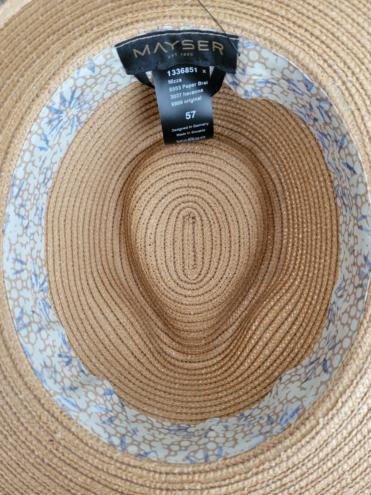 Mayser Nizza Paper Braid