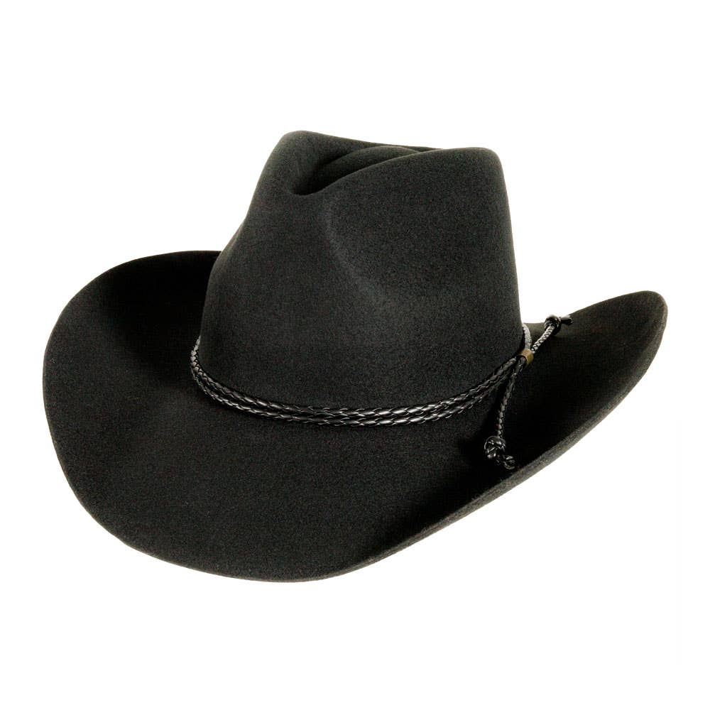 American Hat Makers Sequoia Wool Felt Western Hat