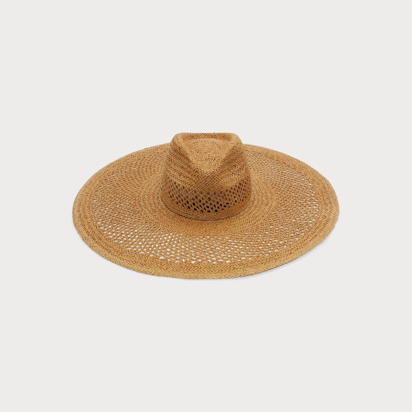 Ace of Something Atrani Wide-Brim Fedora in Hazel