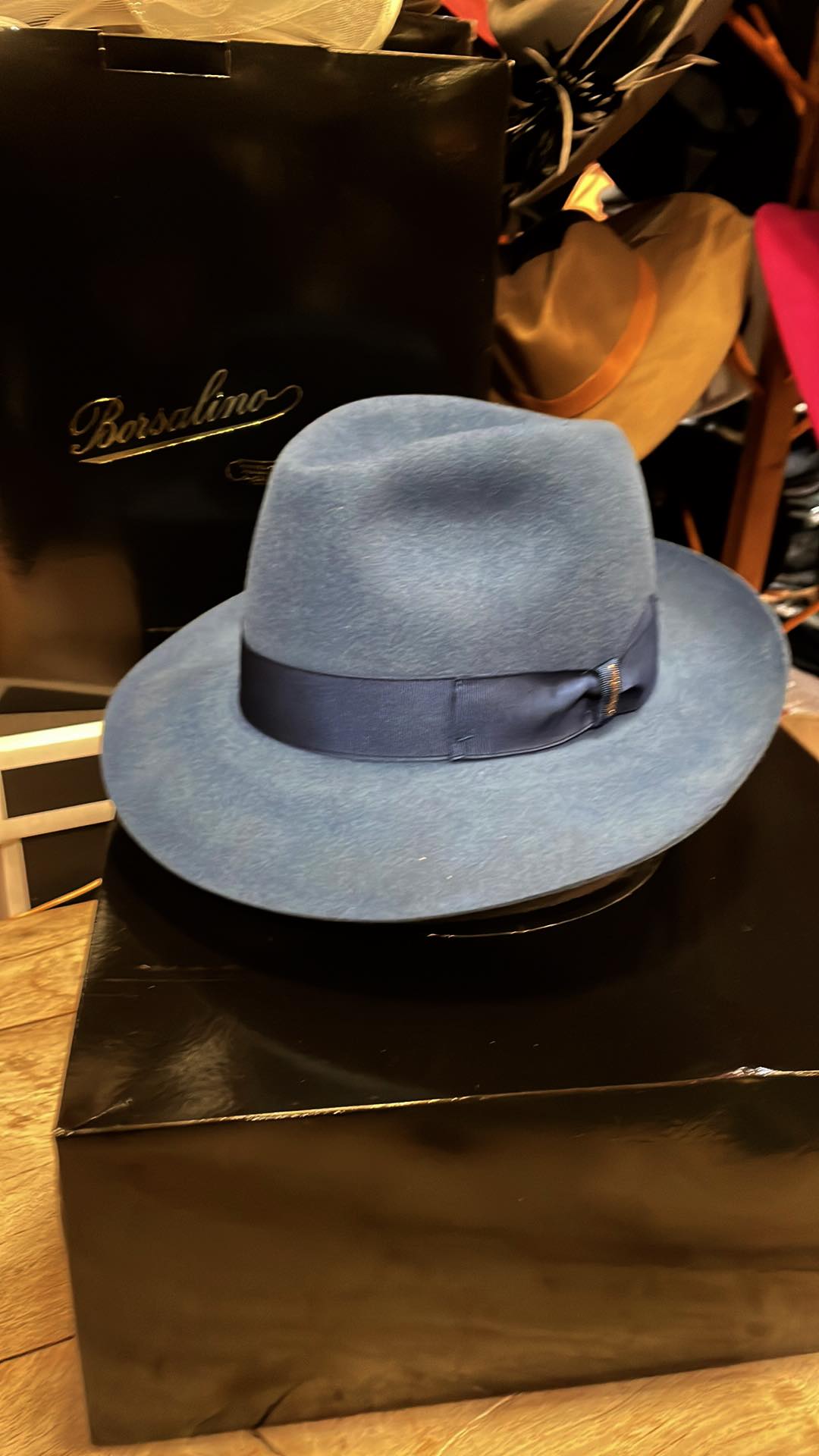 Borsalino Alessandria Felt Medium Brim Fedora
