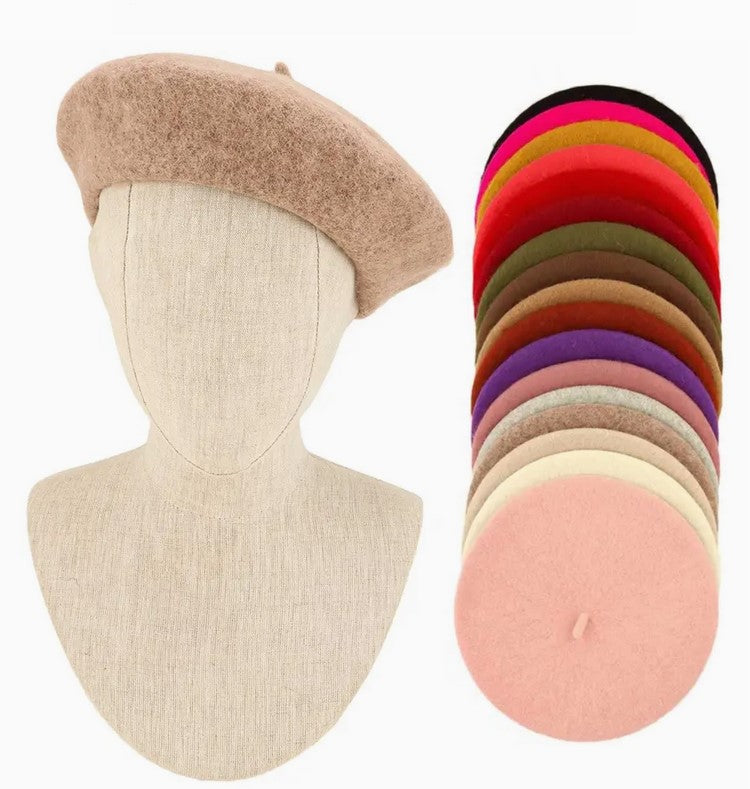 100% Wool Beret