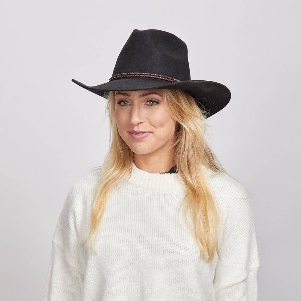 American Hat Makers Sequoia Wool Felt Western Hat