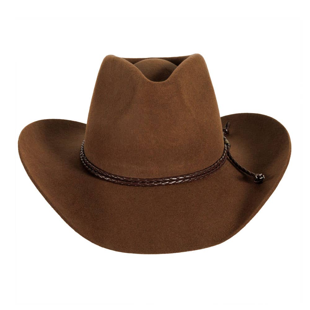 American Hat Makers Sequoia Wool Felt Western Hat