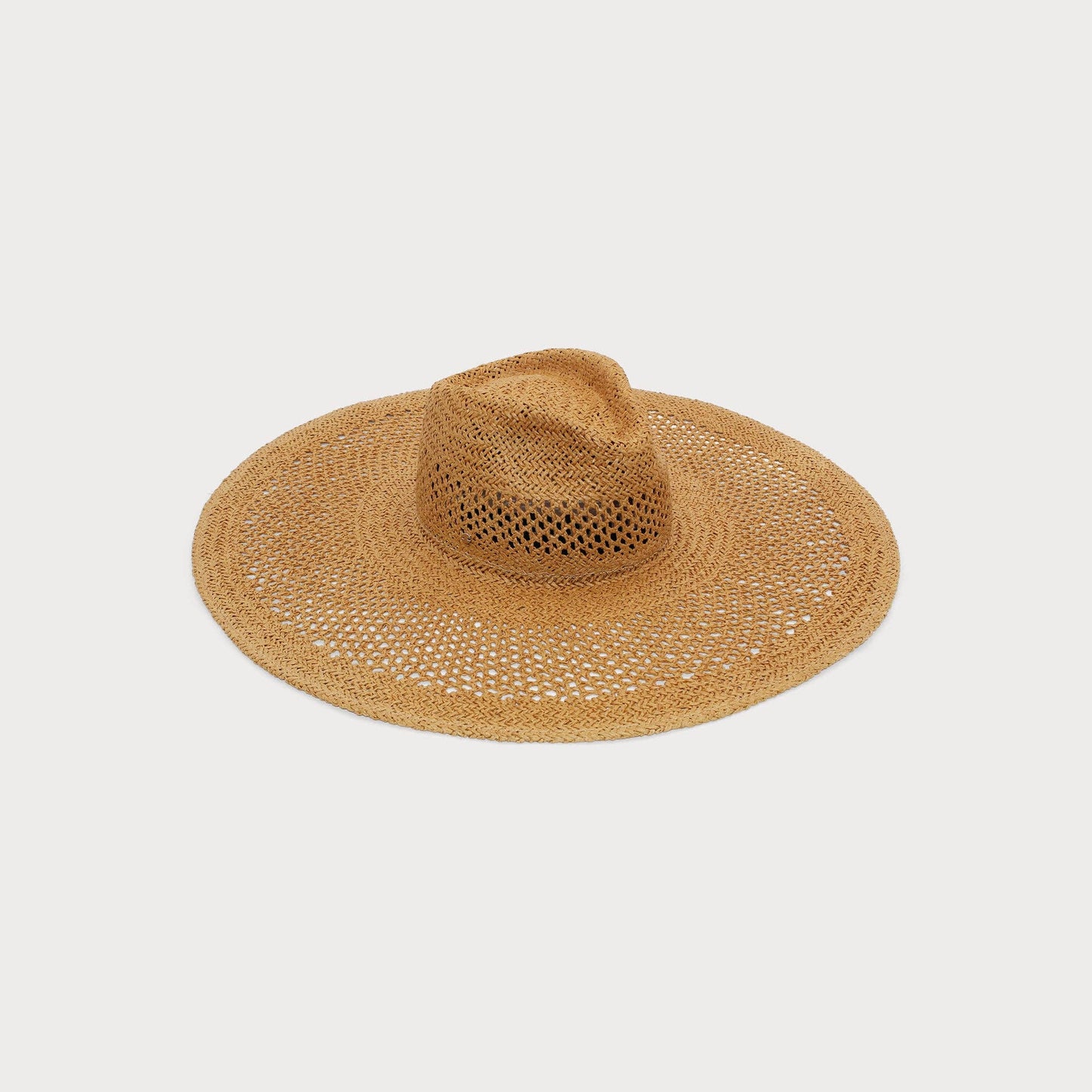Ace of Something Atrani Wide-Brim Fedora in Hazel