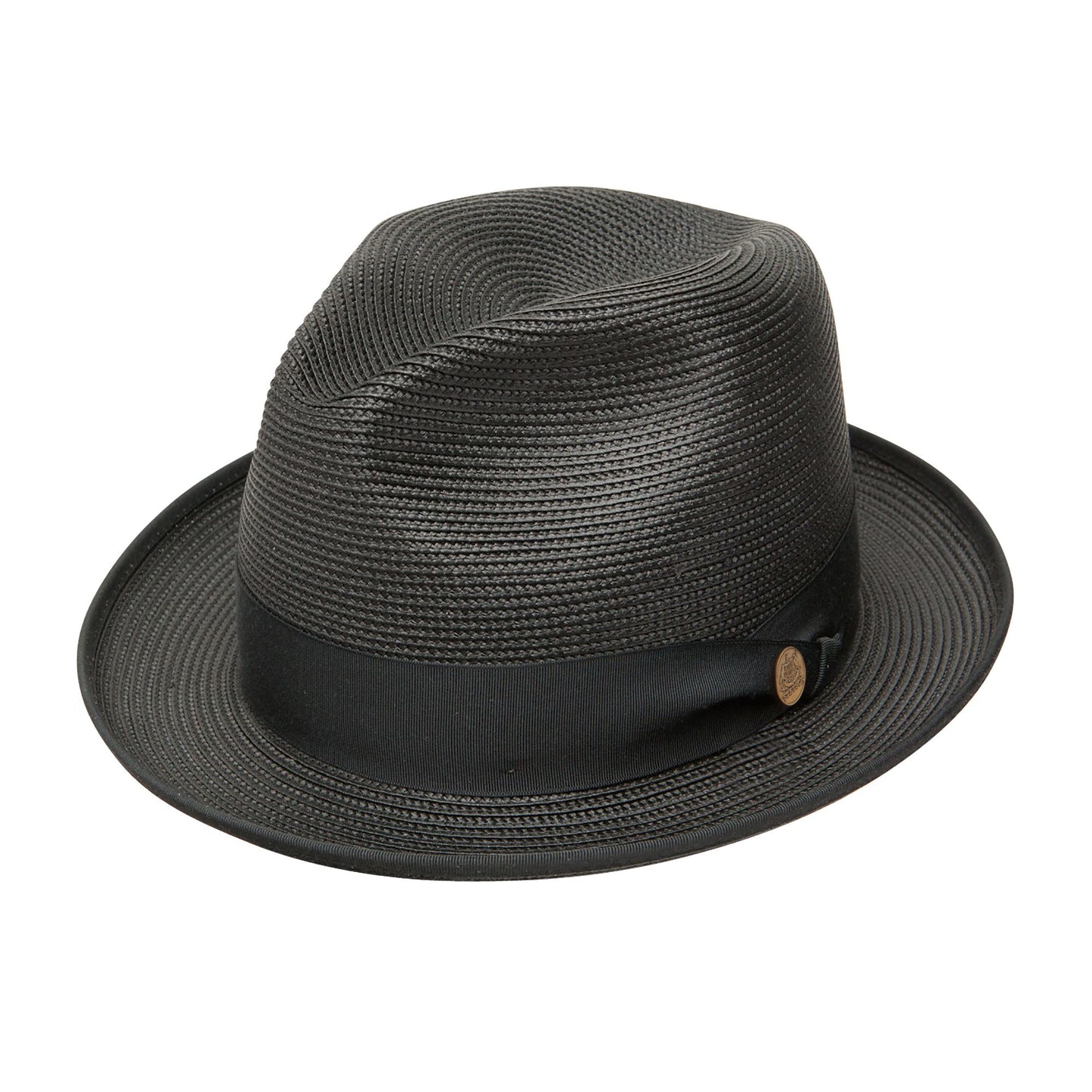 Stetson Latte Florentine Milan Straw Fedora