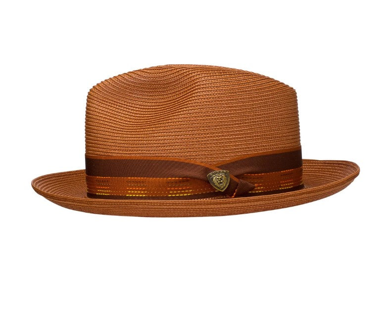 Dobbs Multiline Florentine Milan Straw Hat