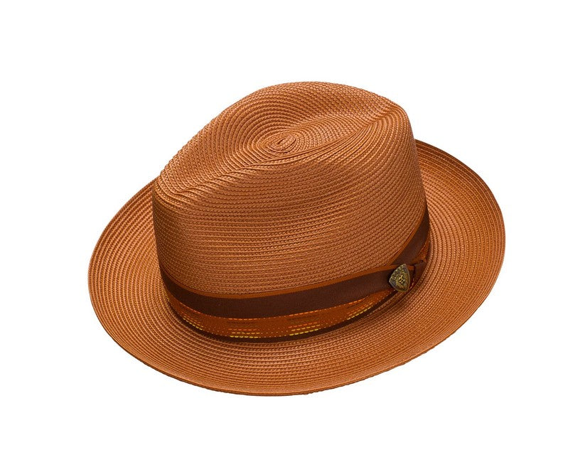 Dobbs Multiline Florentine Milan Straw Hat