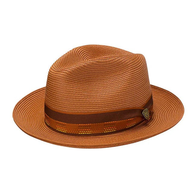 Dobbs Multiline Florentine Milan Straw Hat