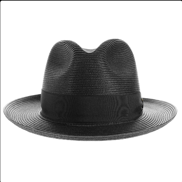 Dobbs classic straw Rosebud fedora hat now in Los Angeles