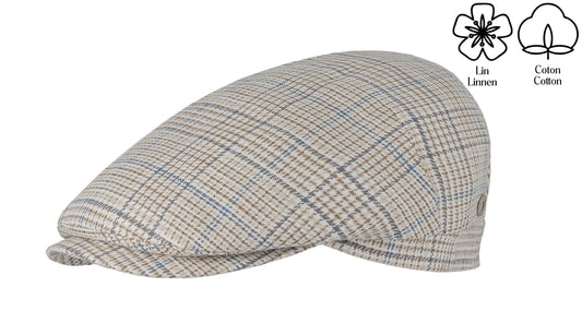 Flat Cap Prince of Wales Pattern - 1E317