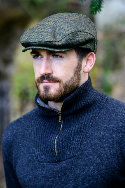 Men's 100% Tweed Trinity Cap 27