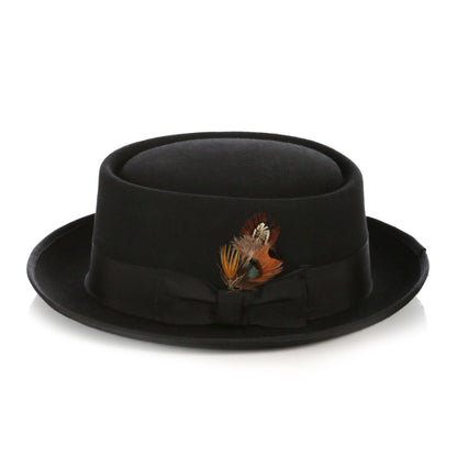 Ferrecci Wool Pork Pie Hat