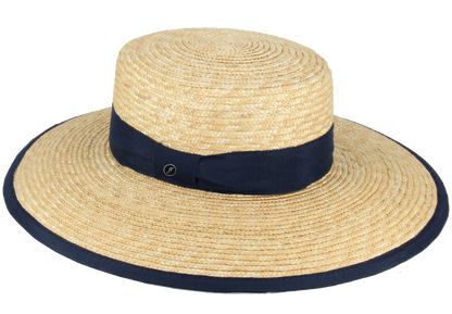 Flechet Sewn Straw Hat - 2E60
