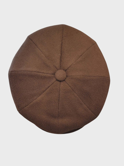 Capas 8/4 Wool-Cashmere Newsboy Cap