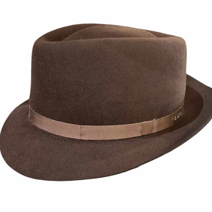 Fernandez y Roche Irving Diamond Crown Fedora