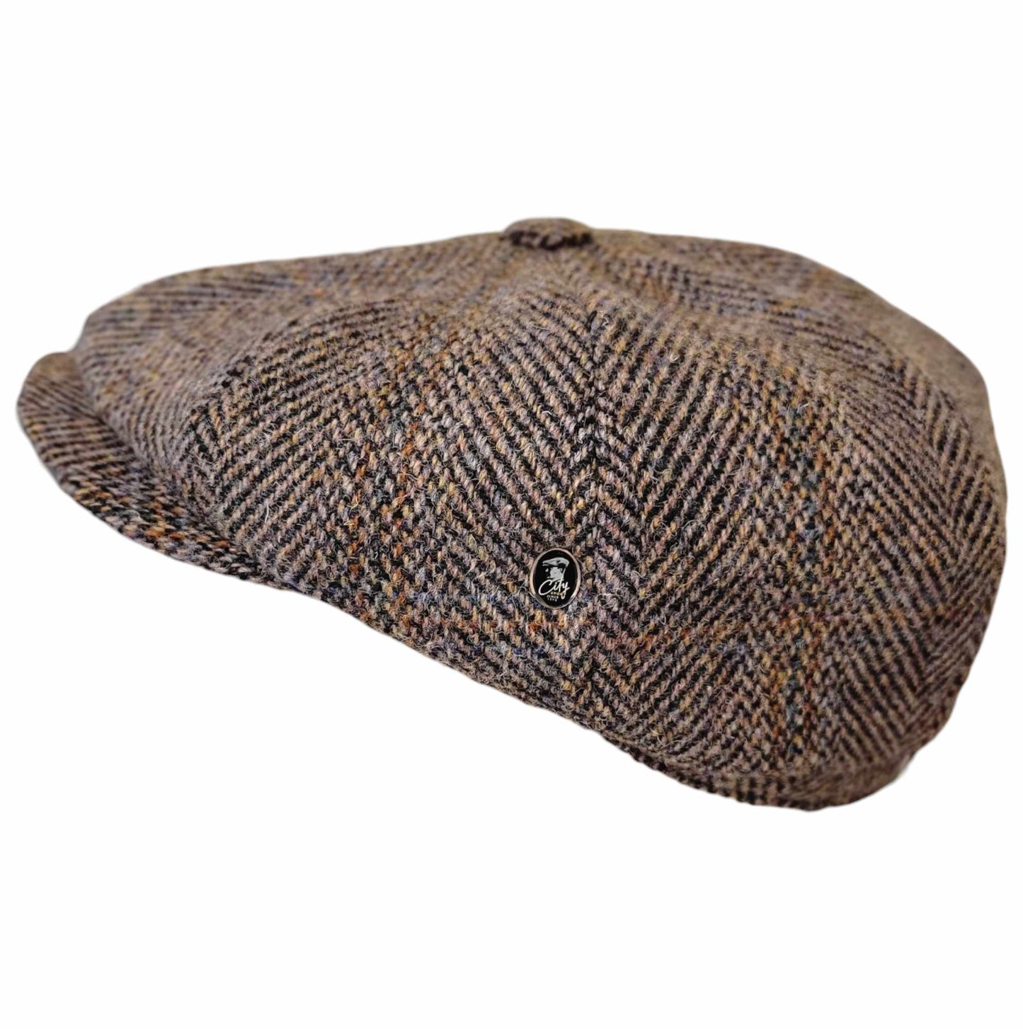 City Sport 5519 Harris Tweed Newsboy