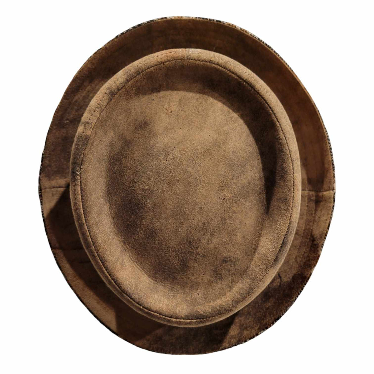 Alfonso D’Este Chapeau Pork Pie En Laine Vierge – Élégant, Doublure Coton, Fabriqué En Italie – Style Classique Homme/Femme