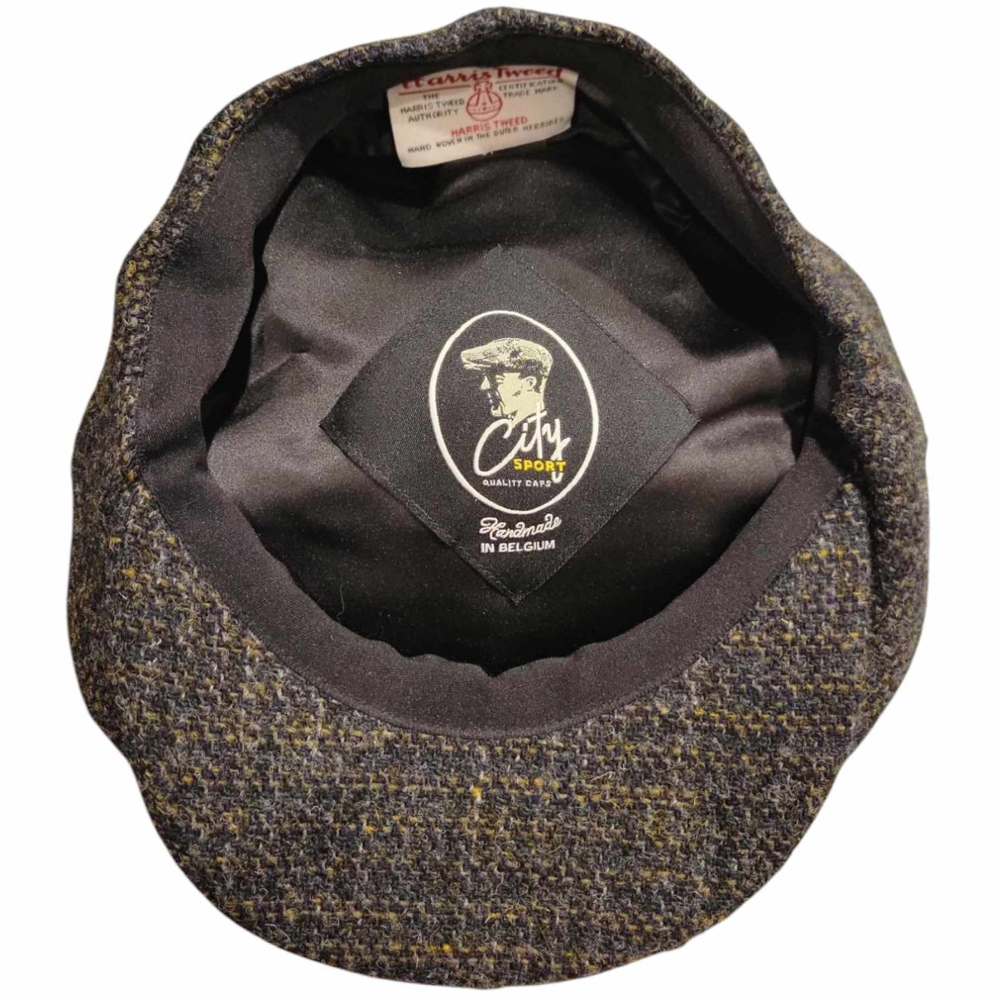 City Sport 4735 Harris Tweed Newsboy Cap