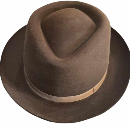 Fernandez y Roche Irving Diamond Crown Fedora