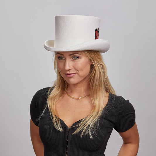 Lightweight Wool Top Hat - Style Majestic
