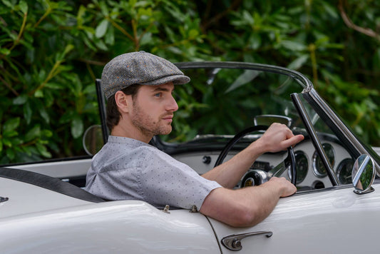 Mucros Weavers Driving Cap 01