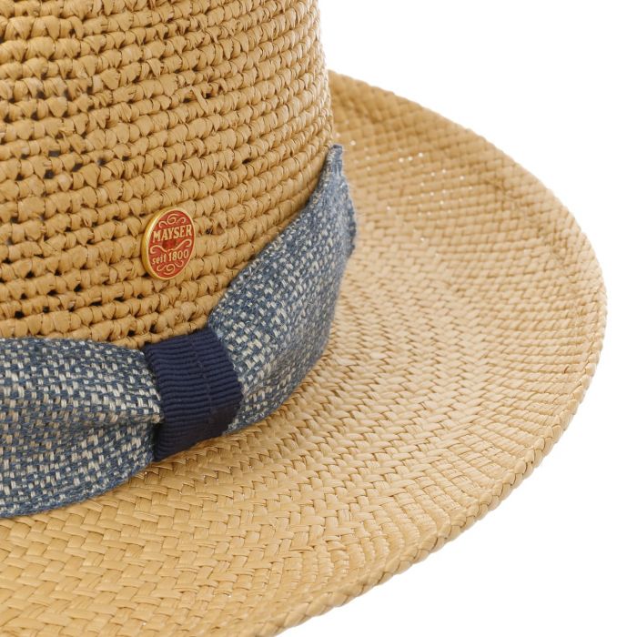 Mayser Manuel Crochet Trilby Panama Hat