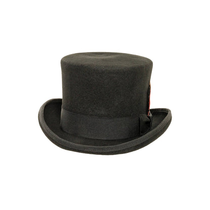 Lightweight Wool Top Hat - Style Majestic