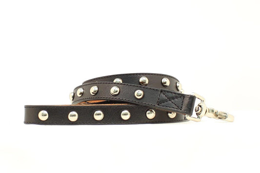 DBL Barrel Nailhead Accented Pet Leash