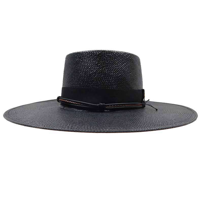 Biltmore Bohemian Hand Woven Toyo Gaucho Hat