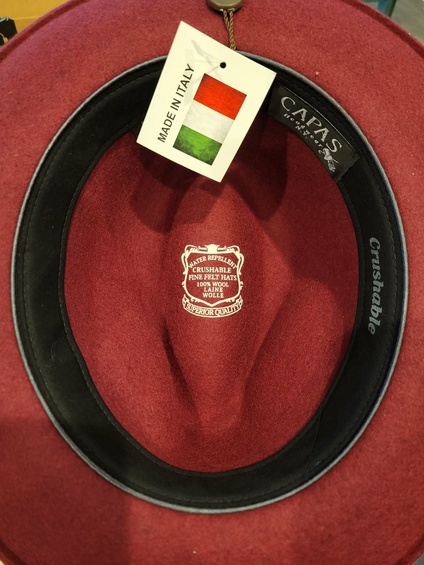 Capas Italian Brando Fedora