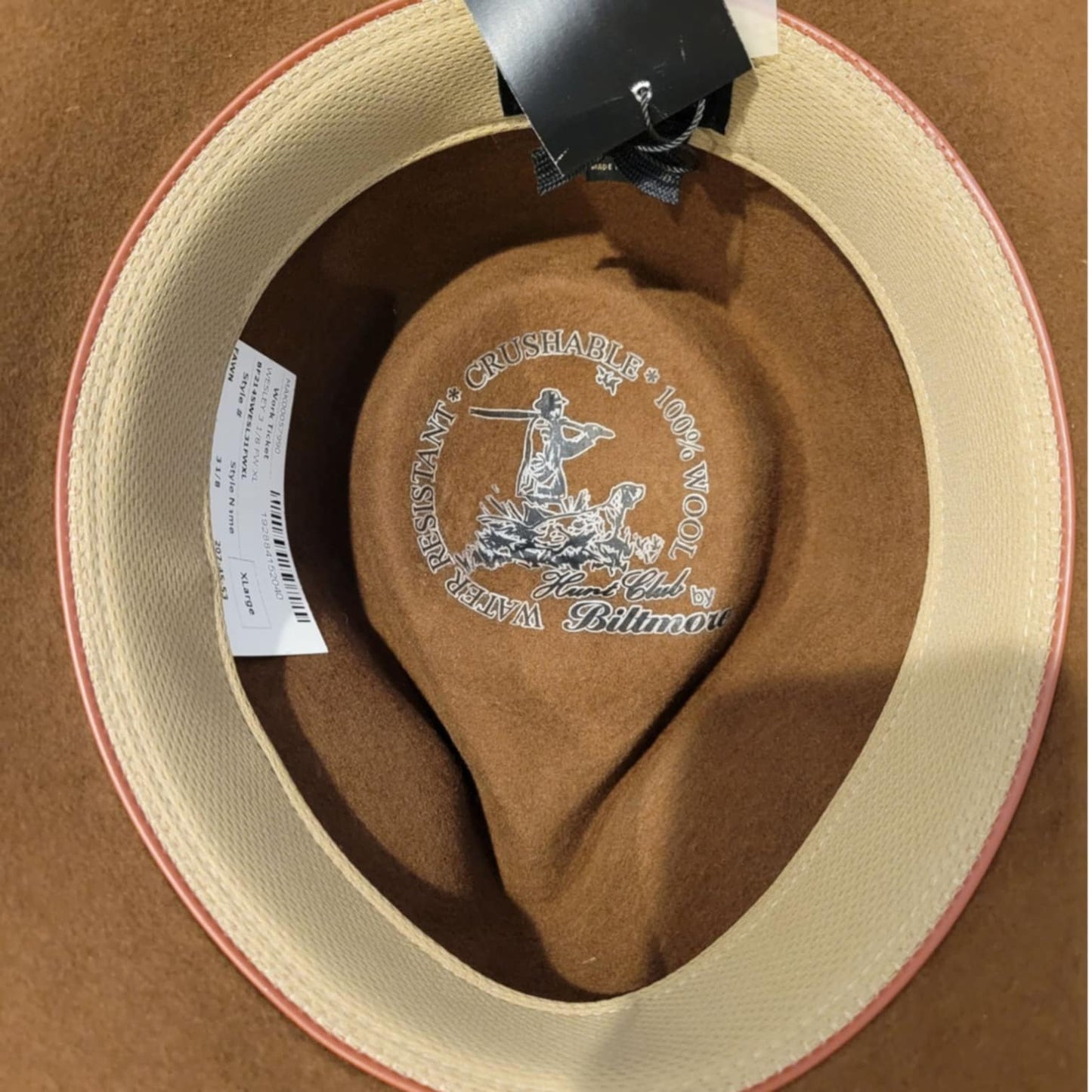 Biltmore Wesley Western Hat