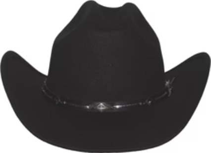 Kenny K Shapeable Wool Felt Cowboy Hat